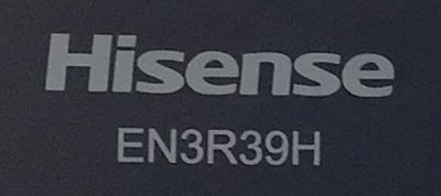 CONTROL REMOTO PARA TV HISENSE SMART TV / NUMERO DE PARTE EN3R39H / MODELO 49H6E / 60H6E / 49H6E1 - Imagen 2